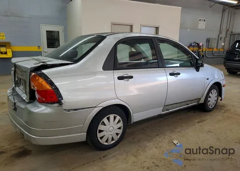 2002 Suzuki Aerio S from USA, damaged, VIN JS2RA41S925101397